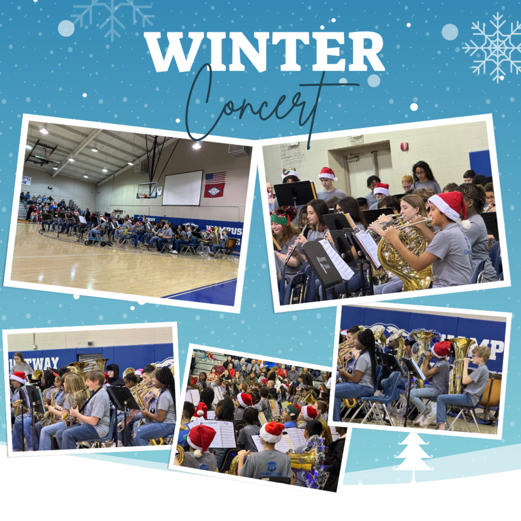CMS Band performs their winter concert