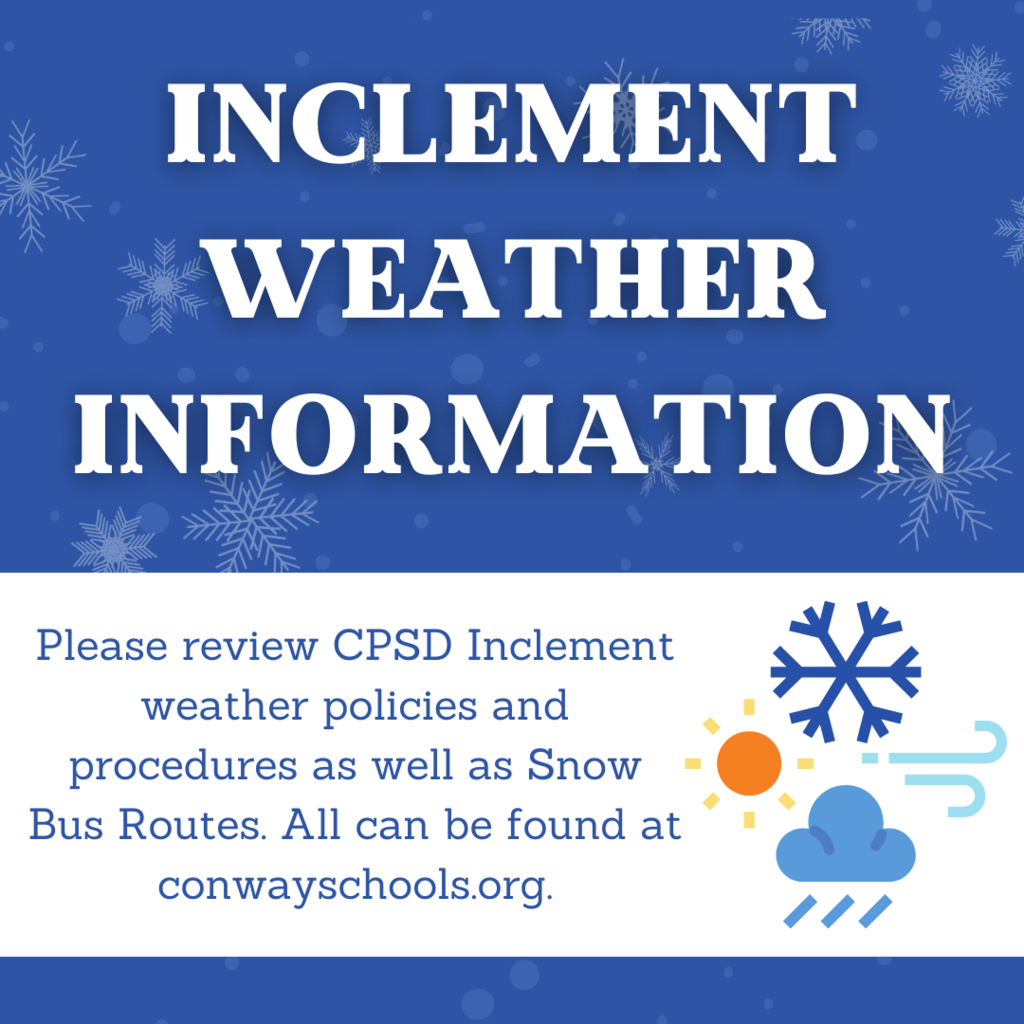 Inclement Weather Information