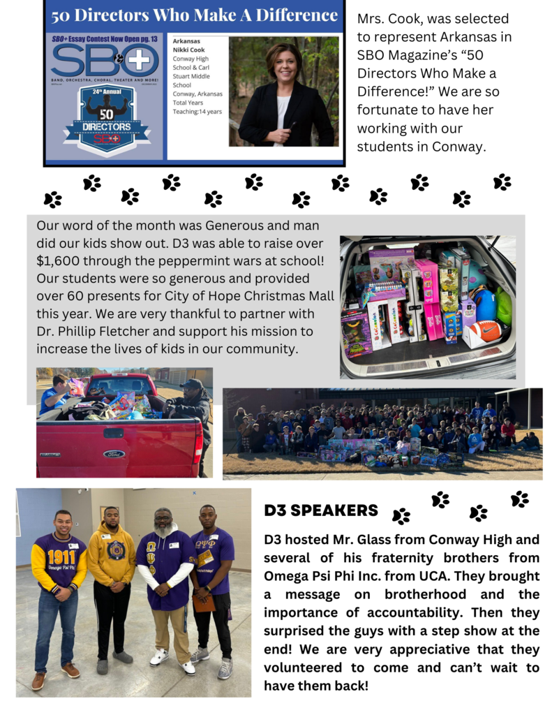 December in Review Newsletter Page 2