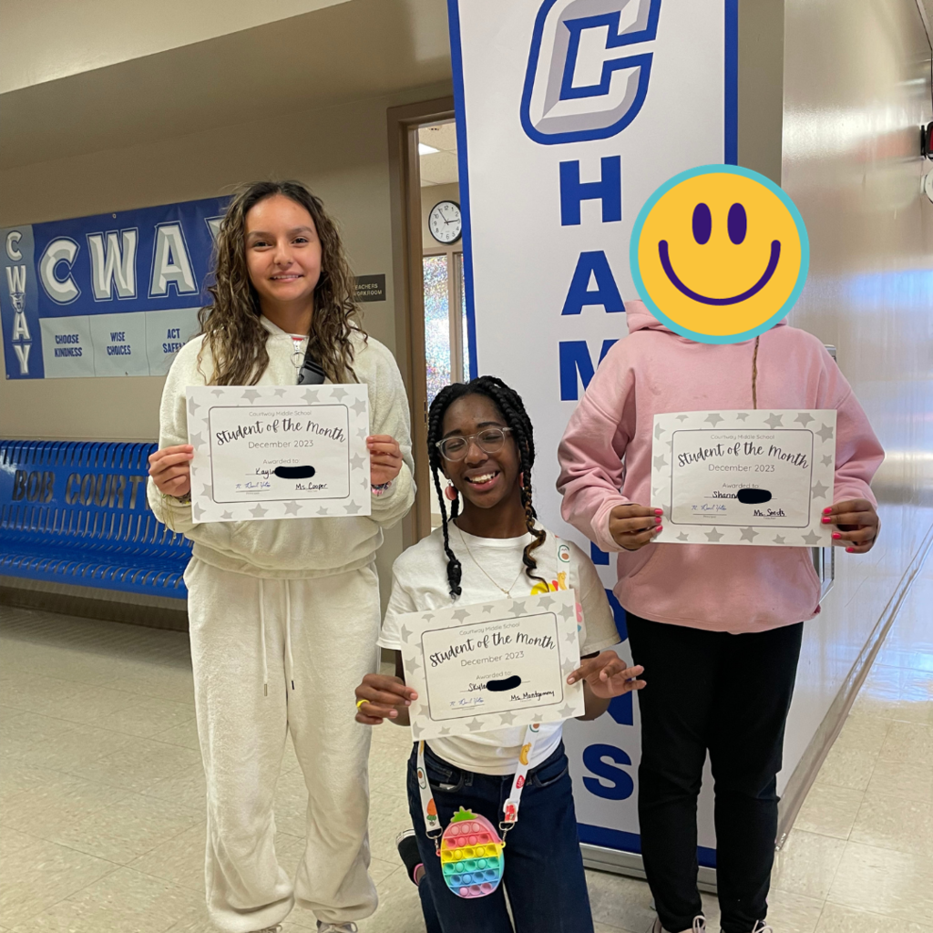 December Students of the Month