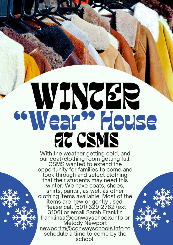 Winter Wear House at CSMS