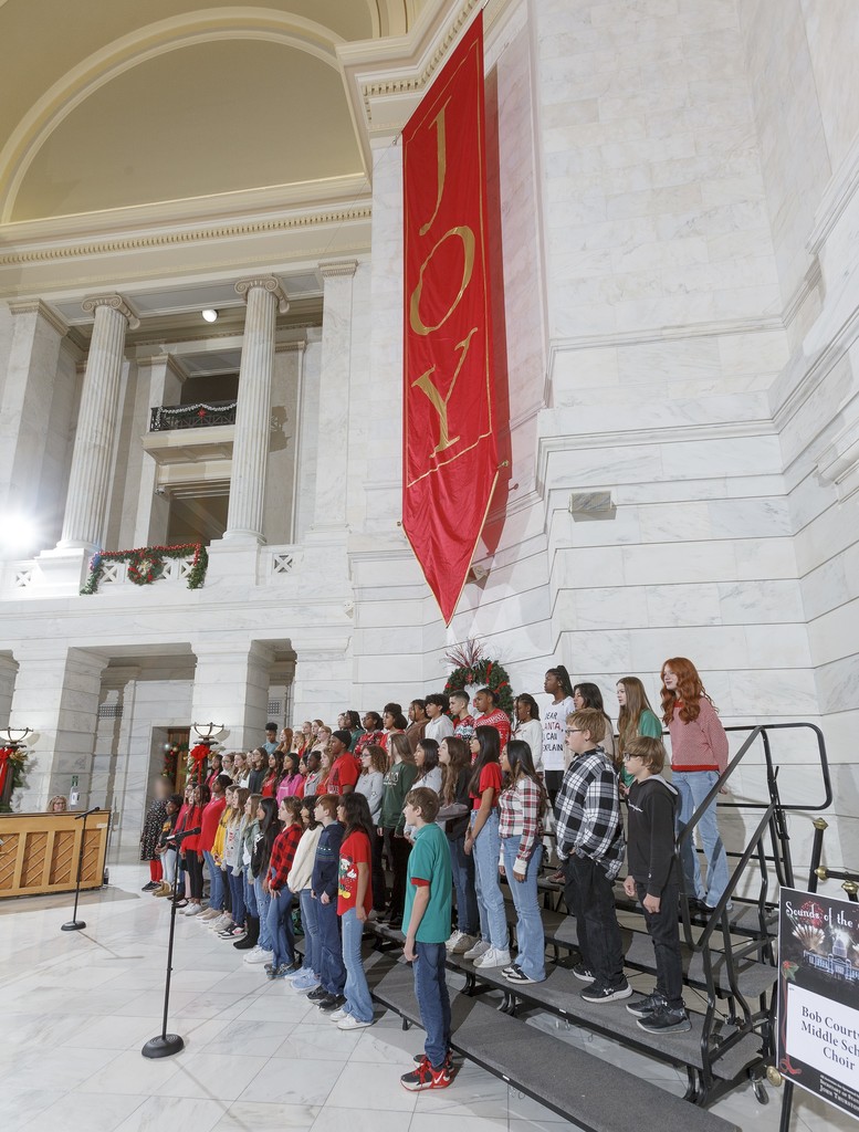 CMS Choir visits the Capitol