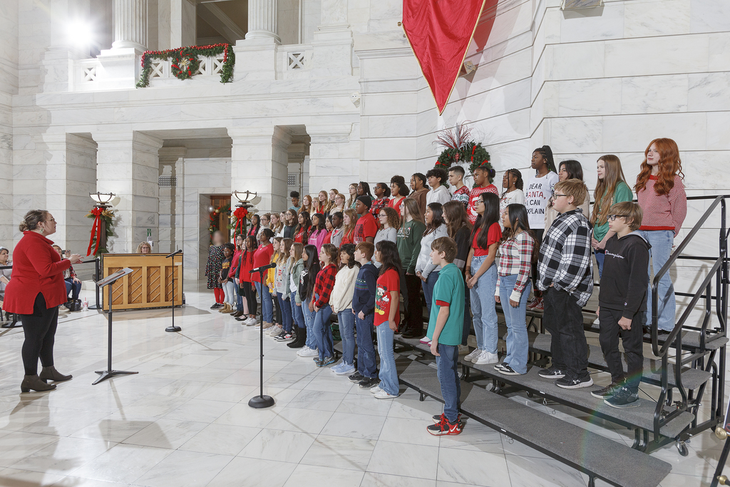 CMS Choir visits the Capitol