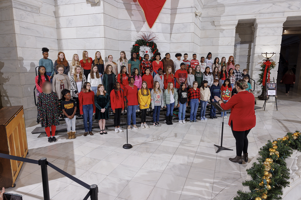 CMS Choir visits the Capitol