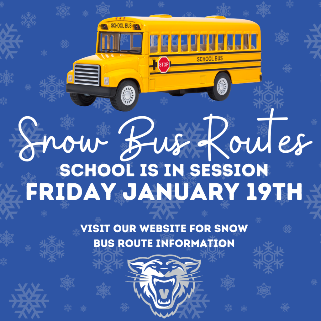 Snow bus routes school is in session friday january 19th visit conway school website for bus route information