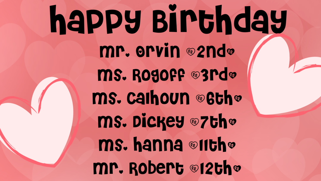 Happy Birthday!