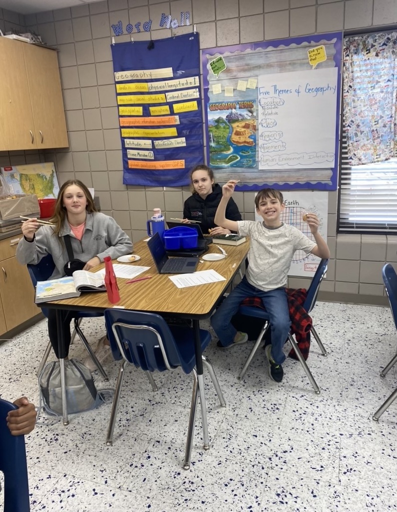 The 6th grade celebrated the Lunar New Year and the culmination of our study of Ancient China by having a Taste of Asia last week. The students had fried rice, ramen, dumplings, egg rolls, wontons, crab rangoons, sweet and sour soup, mandarin oranges, dragon fruit, and star fruit. Thank you to Mulan, Umani, and the many parents who donated food, chopsticks, and fortune cookies! #ChampionsForKids #celebratecsms