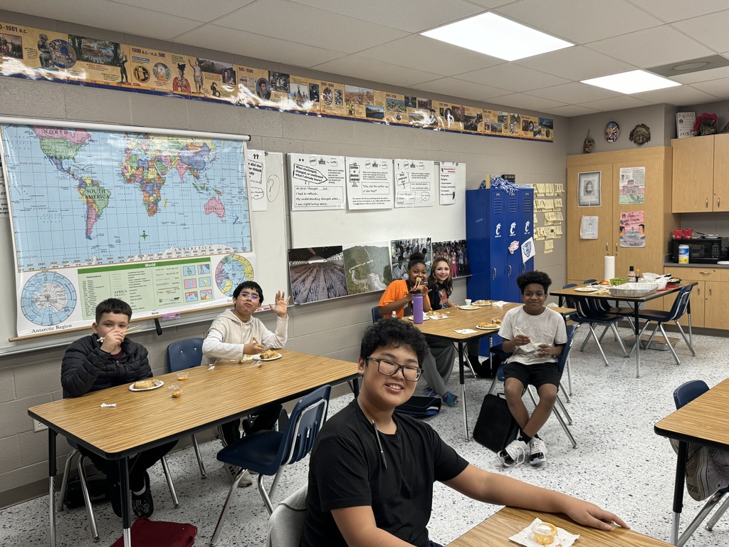 The 6th grade celebrated the Lunar New Year and the culmination of our study of Ancient China by having a Taste of Asia last week. The students had fried rice, ramen, dumplings, egg rolls, wontons, crab rangoons, sweet and sour soup, mandarin oranges, dragon fruit, and star fruit. Thank you to Mulan, Umani, and the many parents who donated food, chopsticks, and fortune cookies! #ChampionsForKids #celebratecsms