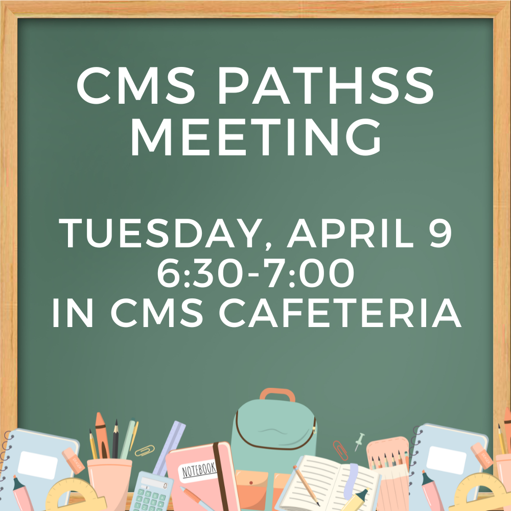 April PATHSS Meeting