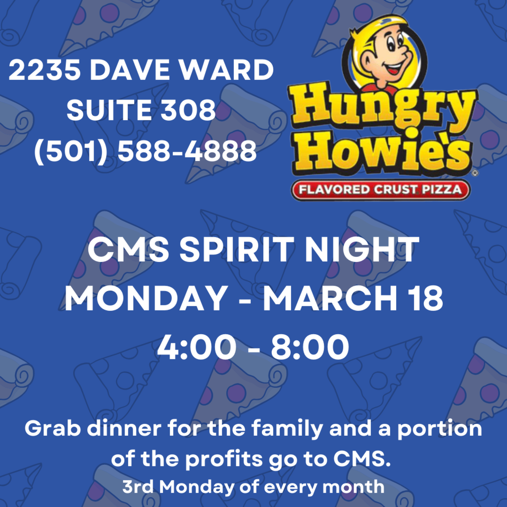 March Hungry Howie's Spirit Night