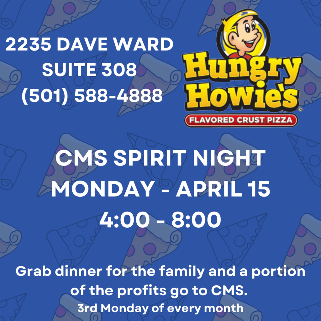 April Hungry Howie's Spirit Night