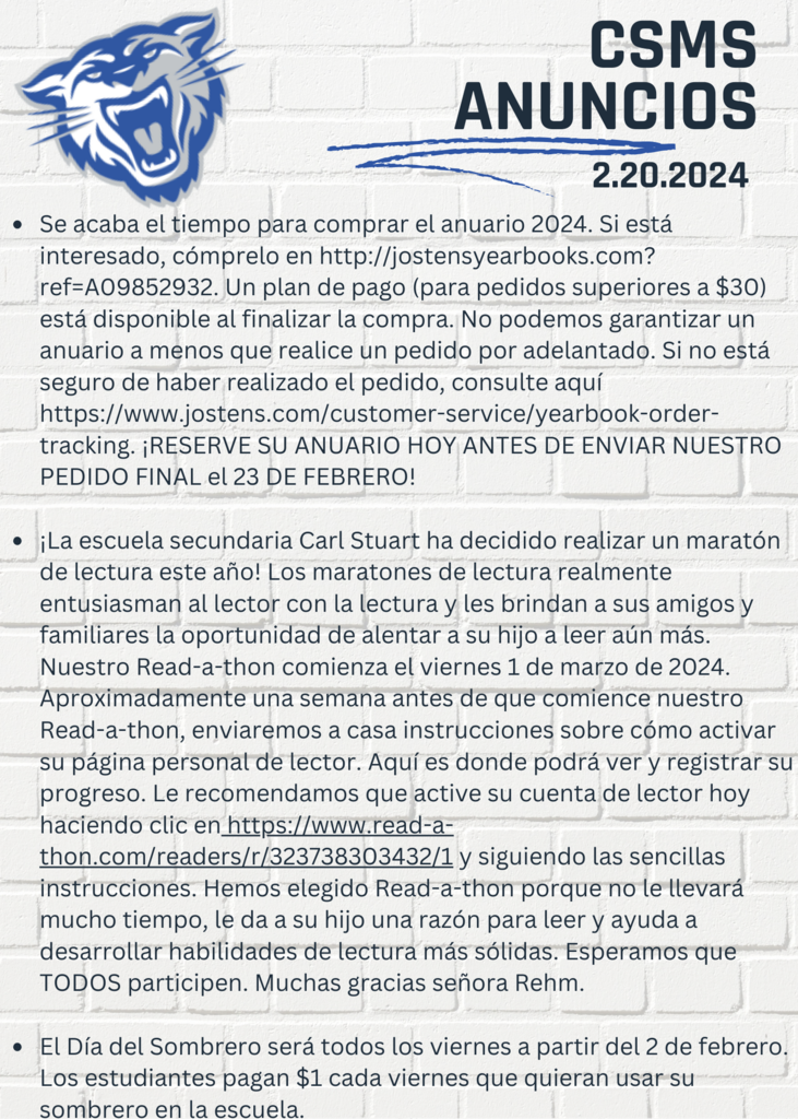 CSMS Anuncios Page 1 2.20.24