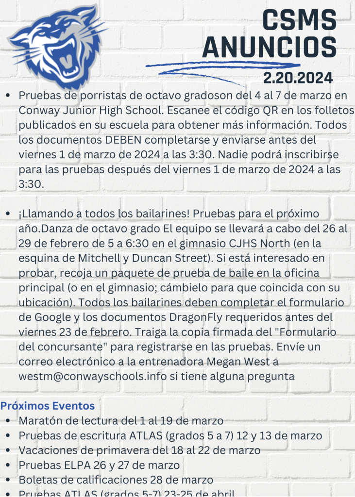CSMS Anuncios Page 2 2.20.24