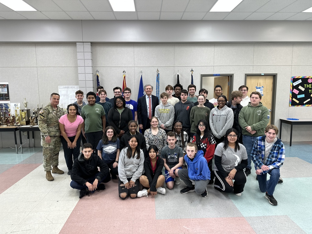 Congressman French Hill Speaking to Conway High School JROTC classes