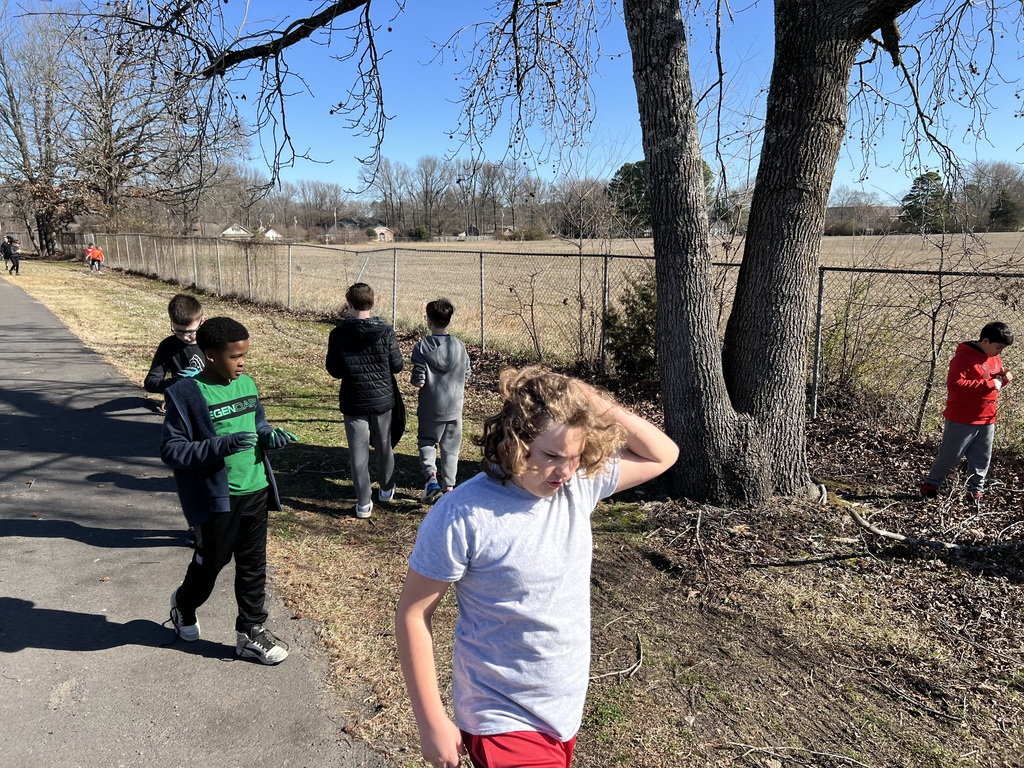 D3 combed the campus today to help clean up trash. This was a great community service opportunity that ties in with 5th grade science learning about the effect that we all have on the environment. Today, they decided to be a positive effect.