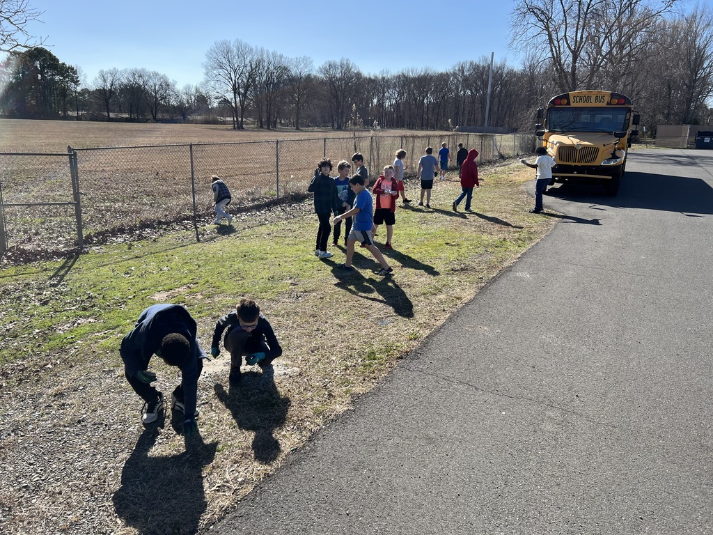 D3 combed the campus today to help clean up trash. This was a great community service opportunity that ties in with 5th grade science learning about the effect that we all have on the environment. Today, they decided to be a positive effect.