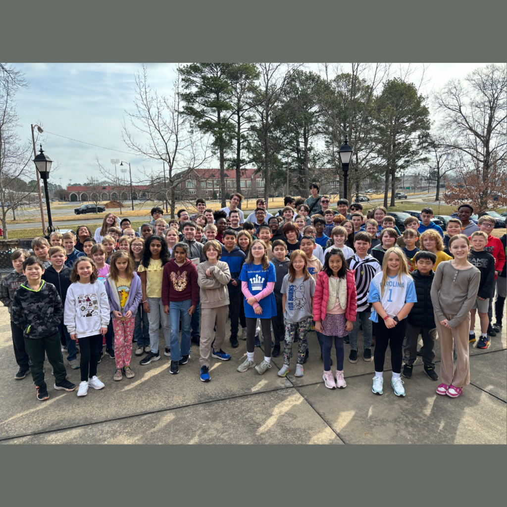 elementary and middle school chess tournament at Hendrix