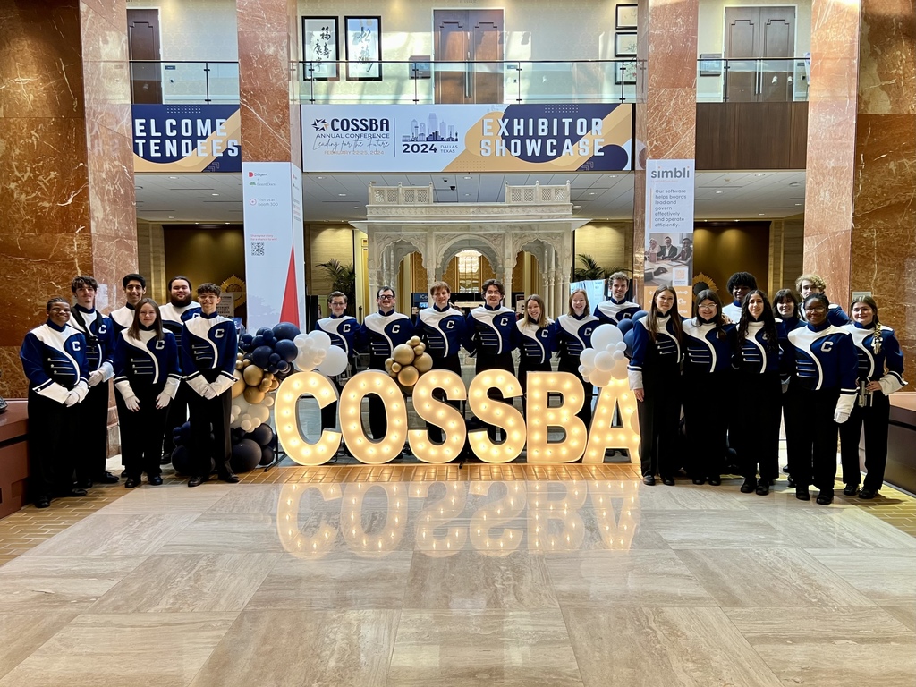 CONWAY HIGH SCHOOL BAND PERFORMS AT COSSBA NATIONAL CONFERENCE