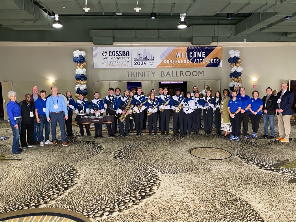 CONWAY HIGH SCHOOL BAND PERFORMS AT COSSBA NATIONAL CONFERENCE