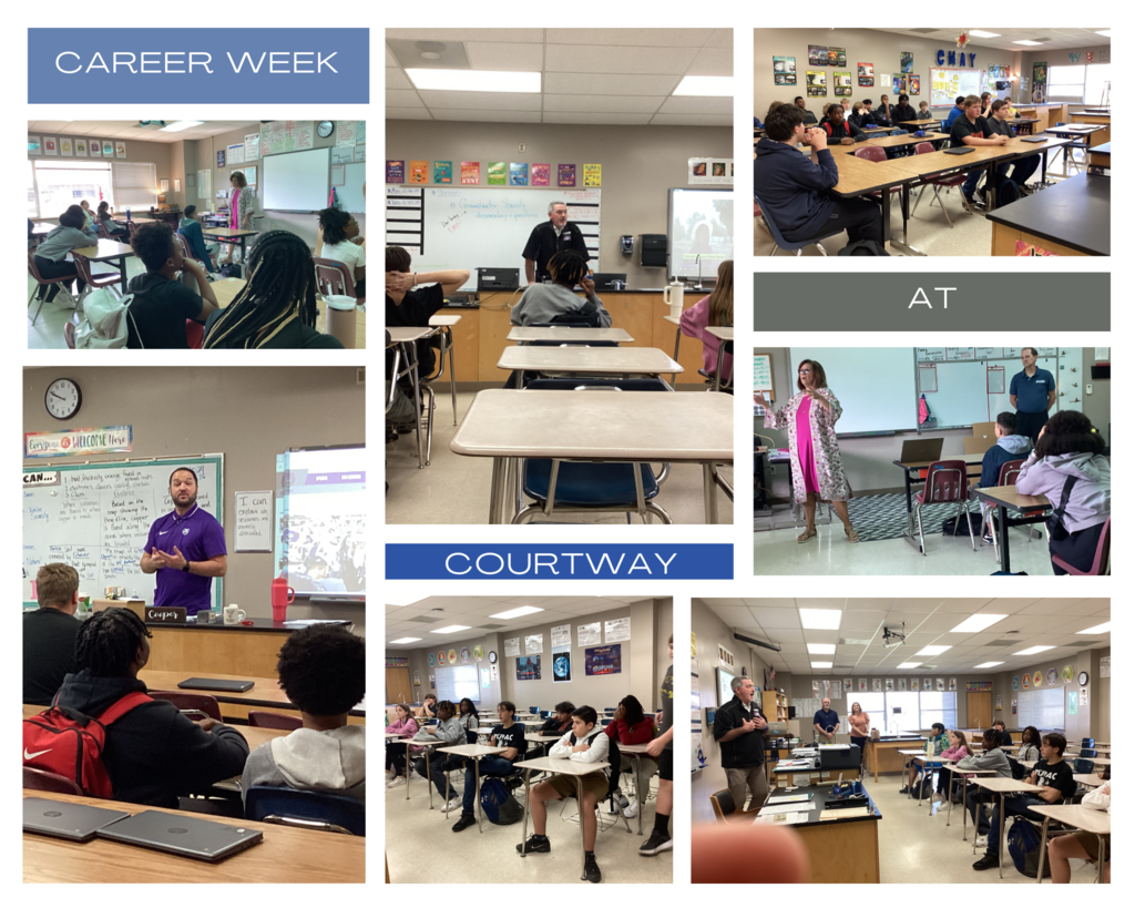 7th Grade WIN Time Career Week Guest Speakers