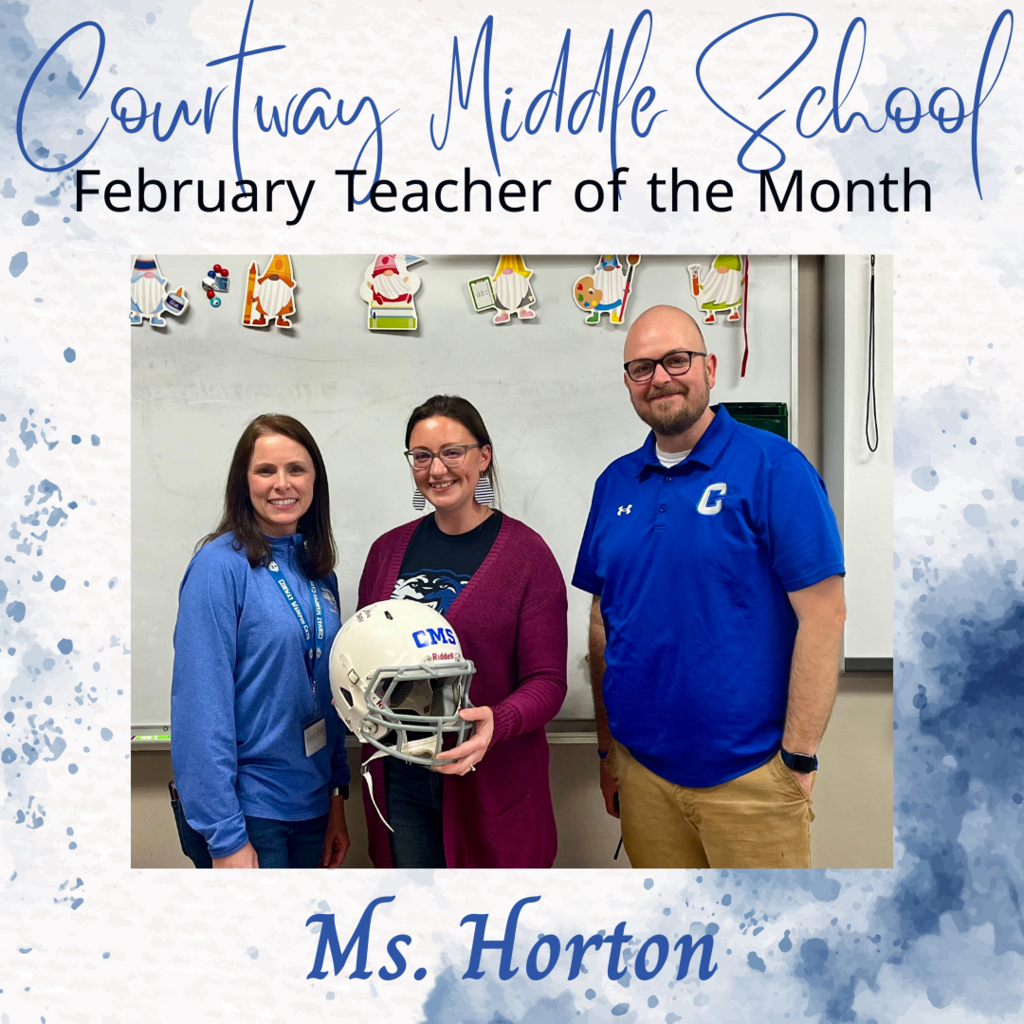 Ms. Horton February Teacher of the Month