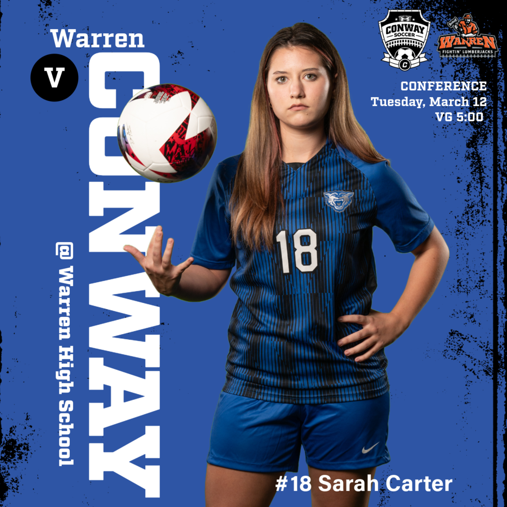 Lady Cats Soccer travel to Warren High School to take on the Lumberjacks. VG kick off at 5:00