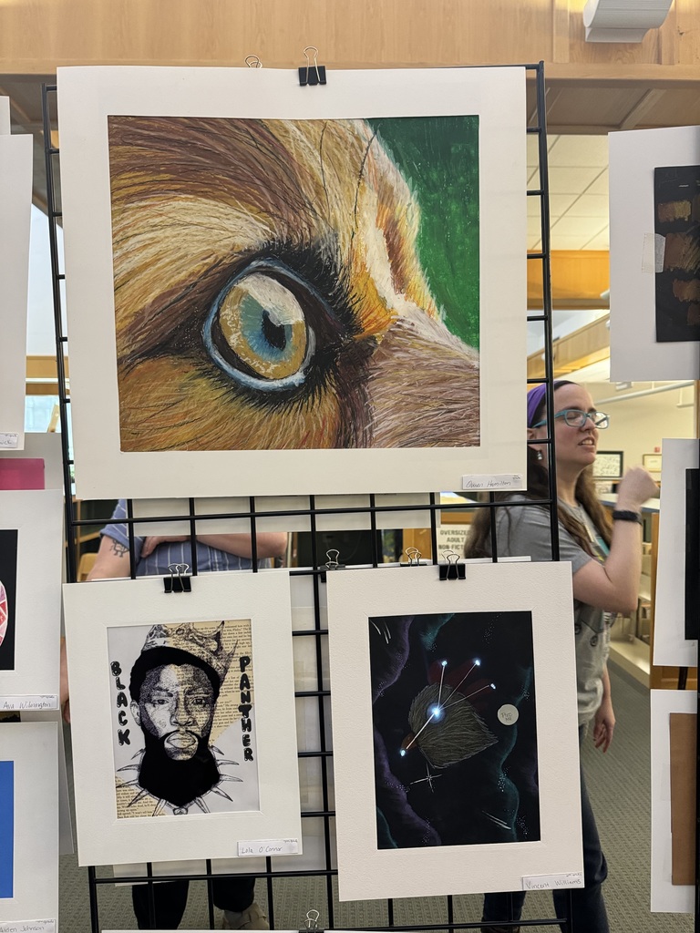 The art exhibition for The Conway Middle School Art Show will be at the Faulkner County Library from March 14-26. This is a great opportunity for all of the middle school students to showcase their creativity and talent. If you are unable to stop by and see all of the wonderful artwork here are our CSMS students' artwork.