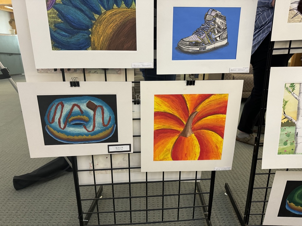 The art exhibition for The Conway Middle School Art Show will be at the Faulkner County Library from March 14-26. This is a great opportunity for all of the middle school students to showcase their creativity and talent. If you are unable to stop by and see all of the wonderful artwork here are our CSMS students' artwork.