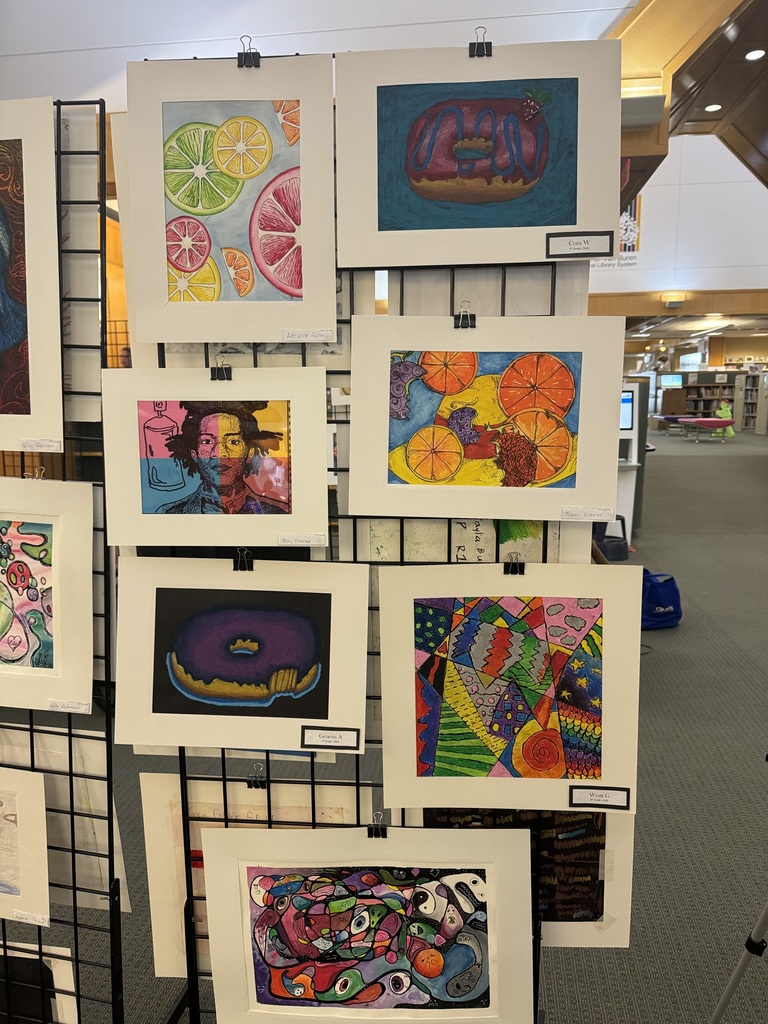 The art exhibition for The Conway Middle School Art Show will be at the Faulkner County Library from March 14-26. This is a great opportunity for all of the middle school students to showcase their creativity and talent. If you are unable to stop by and see all of the wonderful artwork here are our CSMS students' artwork.