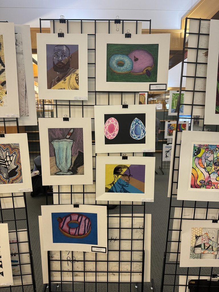 The art exhibition for The Conway Middle School Art Show will be at the Faulkner County Library from March 14-26. This is a great opportunity for all of the middle school students to showcase their creativity and talent. If you are unable to stop by and see all of the wonderful artwork here are our CSMS students' artwork.