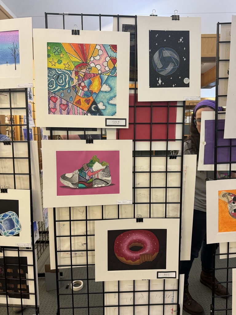 The art exhibition for The Conway Middle School Art Show will be at the Faulkner County Library from March 14-26. This is a great opportunity for all of the middle school students to showcase their creativity and talent. If you are unable to stop by and see all of the wonderful artwork here are our CSMS students' artwork.