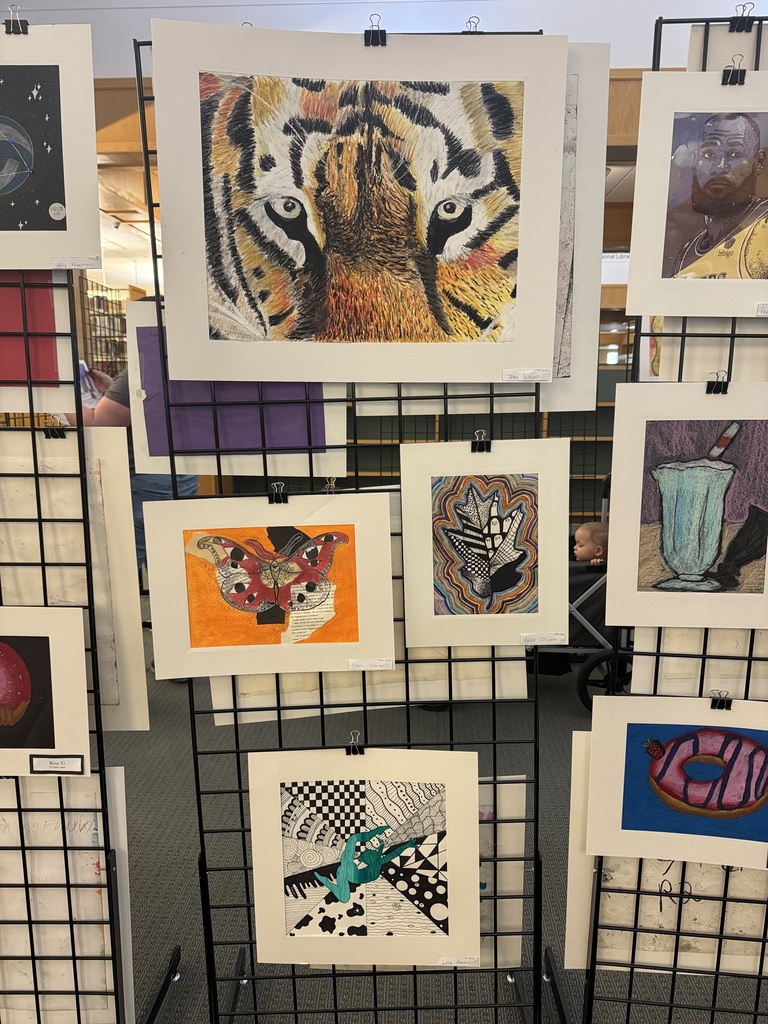 The art exhibition for The Conway Middle School Art Show will be at the Faulkner County Library from March 14-26. This is a great opportunity for all of the middle school students to showcase their creativity and talent. If you are unable to stop by and see all of the wonderful artwork here are our CSMS students' artwork.