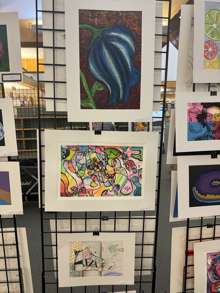 The art exhibition for The Conway Middle School Art Show will be at the Faulkner County Library from March 14-26. This is a great opportunity for all of the middle school students to showcase their creativity and talent. If you are unable to stop by and see all of the wonderful artwork here are our CSMS students' artwork.