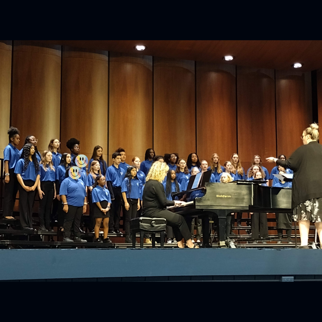 The 7th Grade Choir participated in their Choral Performance Assessment and received Excellent Ratings for their on stage performance and a Superior Score for their sight-reading! We are so proud of this group and their continued growth and awesome scores!