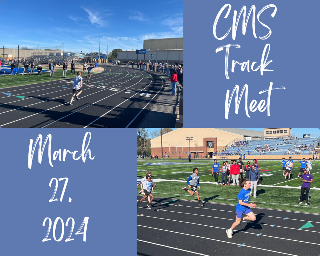 CMS Conway Only Track Meet Wednesday, March 27th