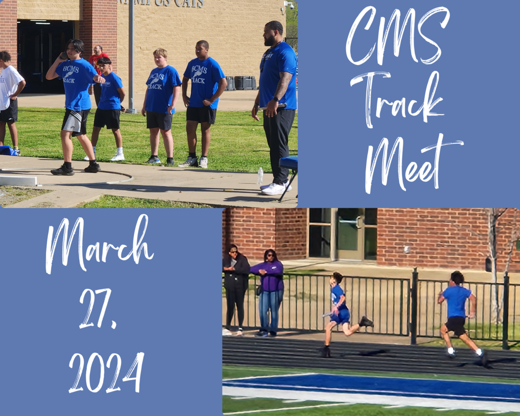 CMS Conway Only Track Meet Wednesday, March 27th
