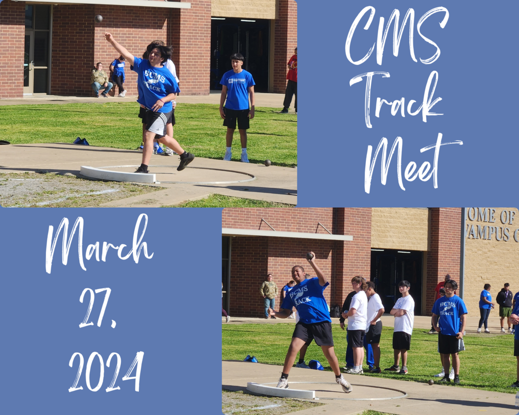 CMS Conway Only Track Meet Wednesday, March 27th
