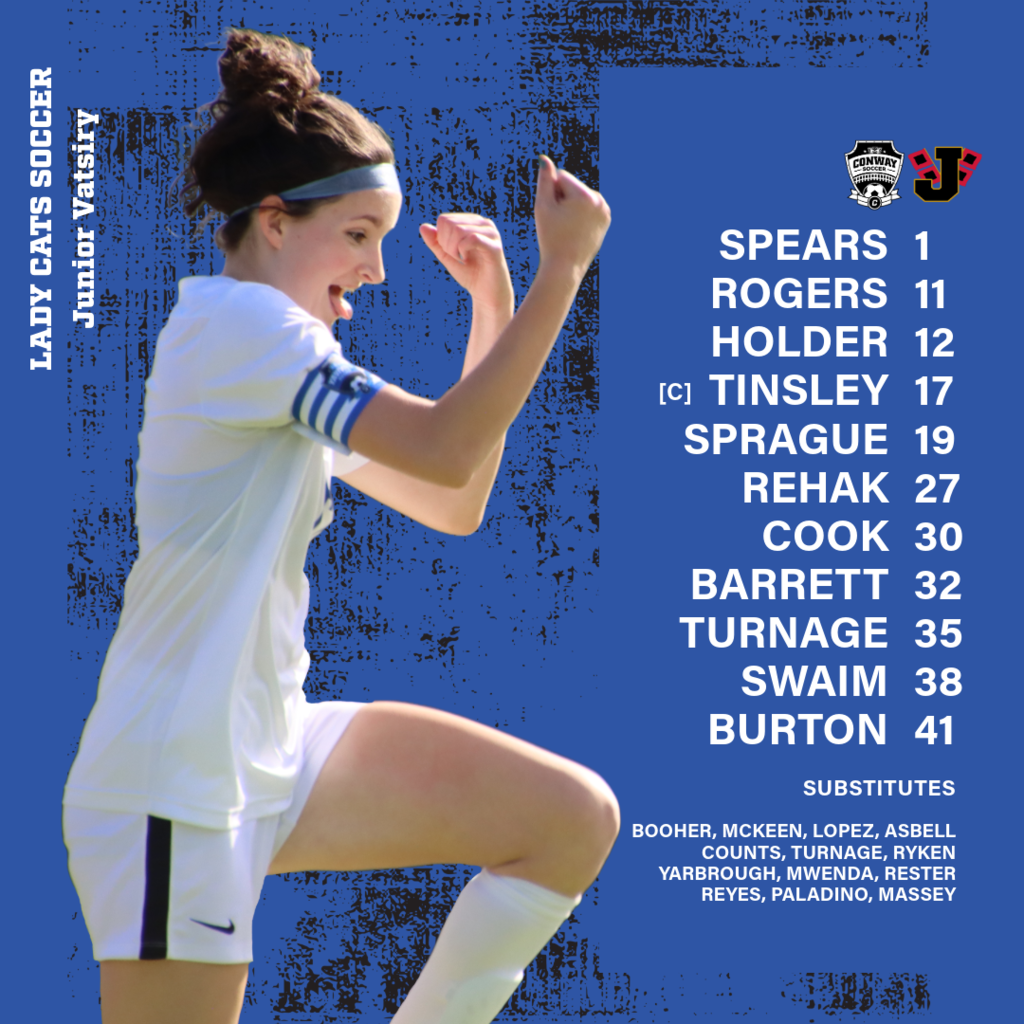 JV Girls starting 11 vs. Jonesboro