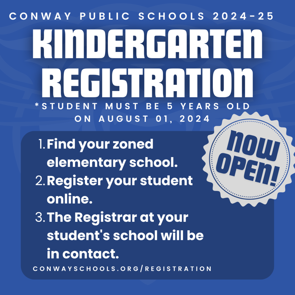 Kindergarten Registration NOW OPEN!