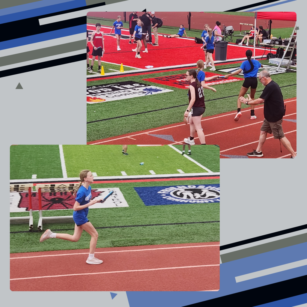 CMS Track Teams at Gale Relays in Russellville April 1