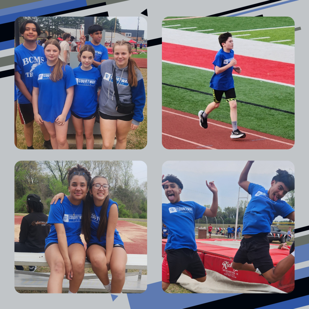 CMS Track Teams at Gale Relays in Russellville April 1