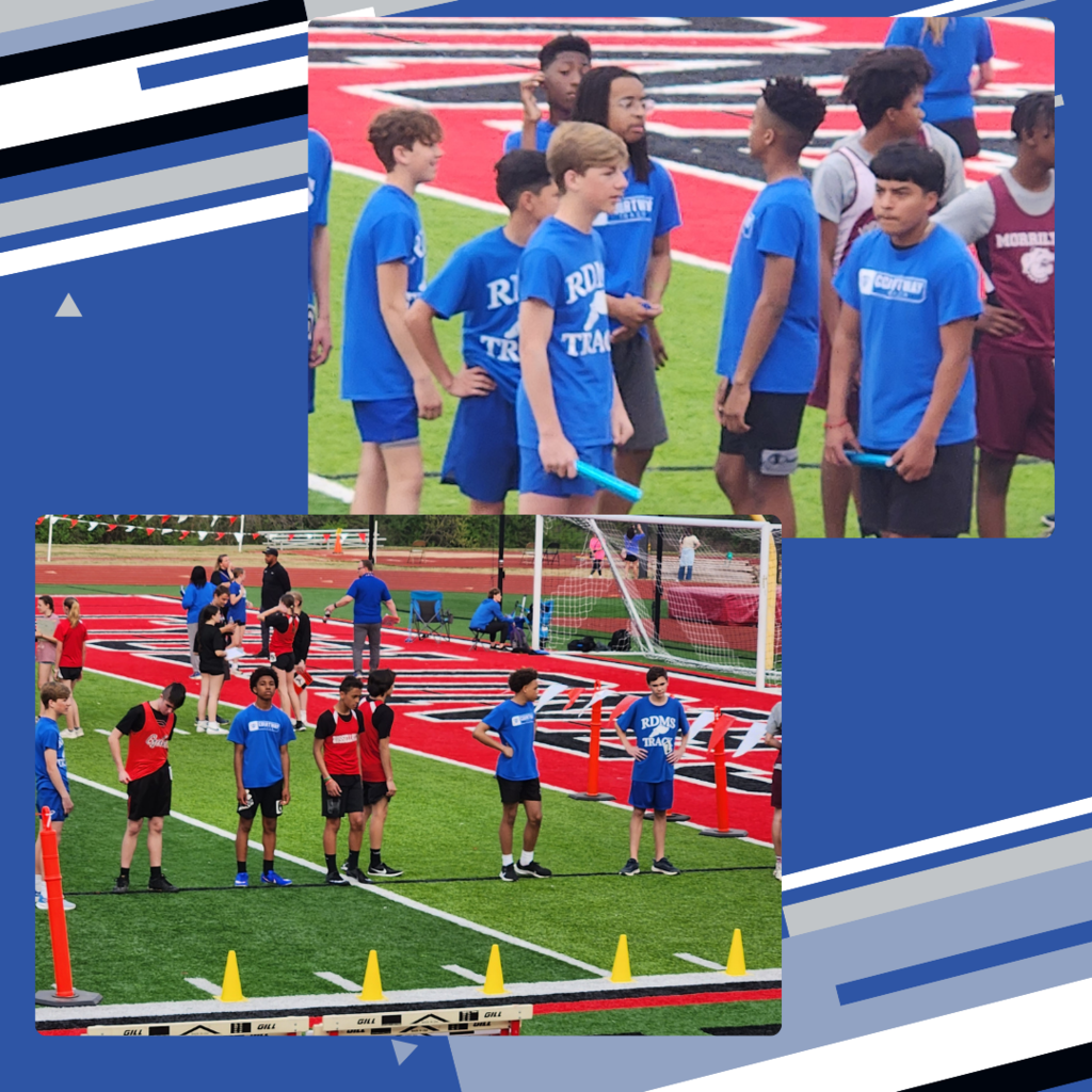 CMS Track Teams at Gale Relays in Russellville April 1