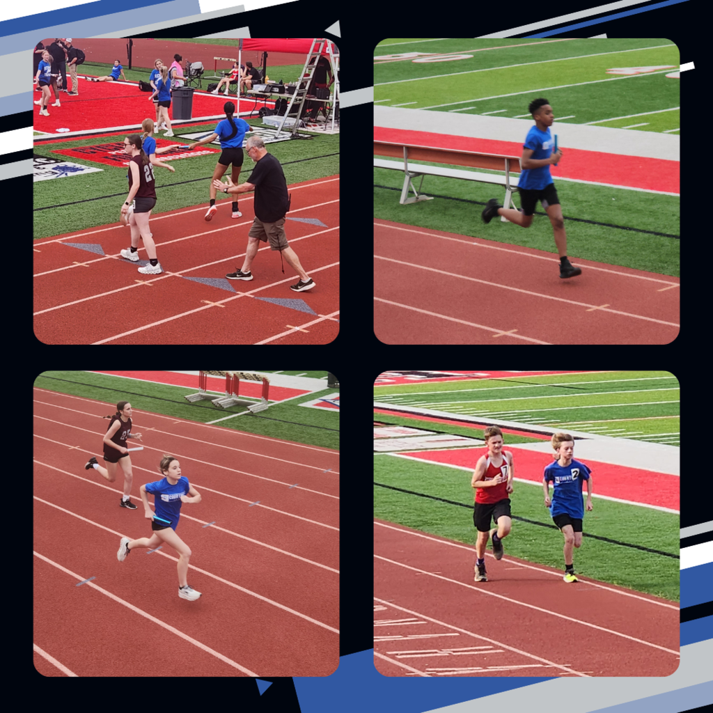 CMS Track Teams at Gale Relays in Russellville April 1