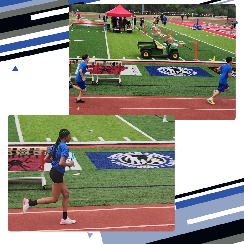 CMS Track Teams at Gale Relays in Russellville April 1