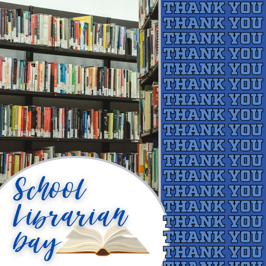 THANK YOU to school librarian's day