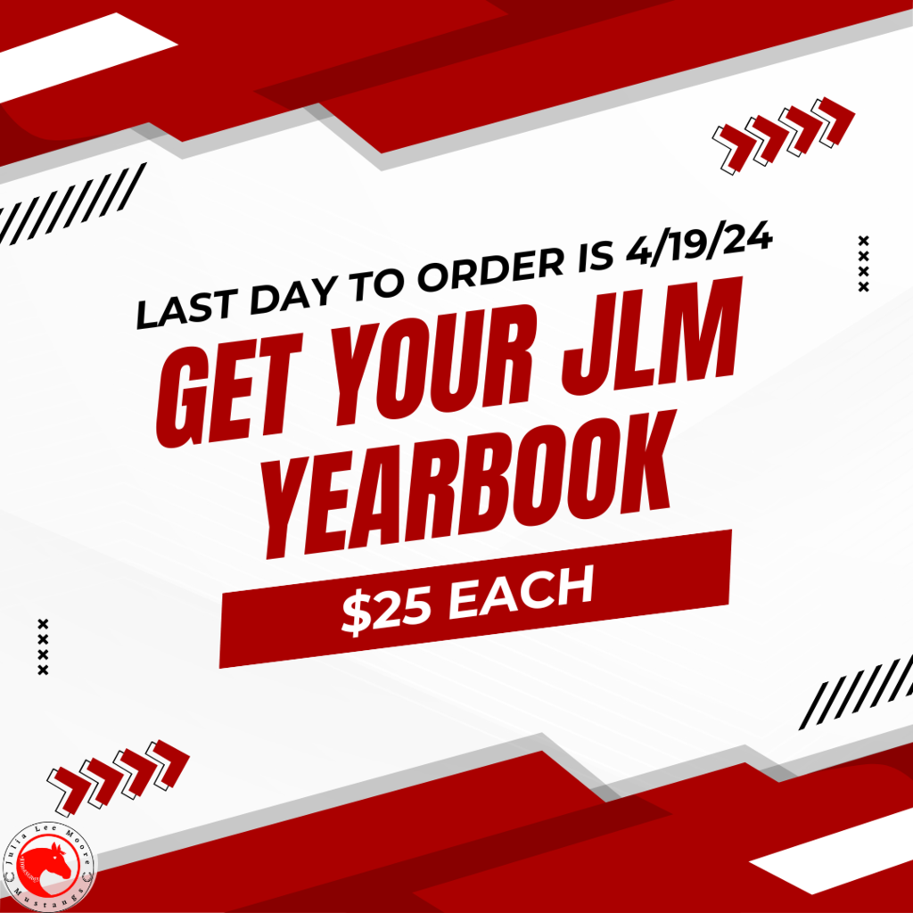 yearbook money due 4/19/24