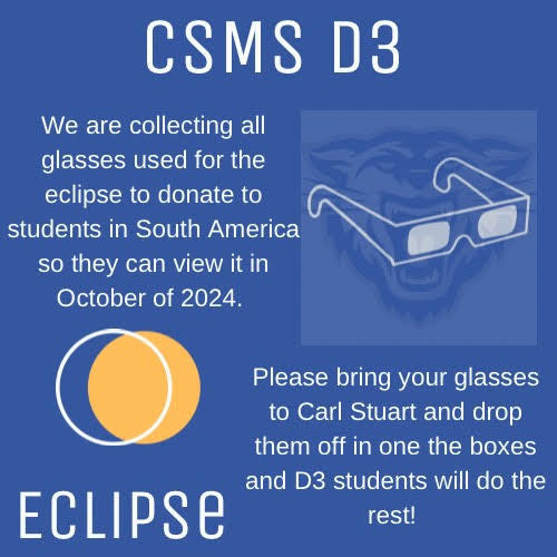CSMS D3 Collecting eclipse glasses