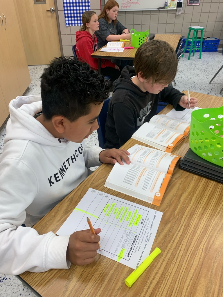 Students in Mrs. Mosley’s ELAclasses worked together to find the meanings and origins of idioms using their Idiom Dictionaries! They are finding out that figurative language can be used to make their writing detailed and creative!