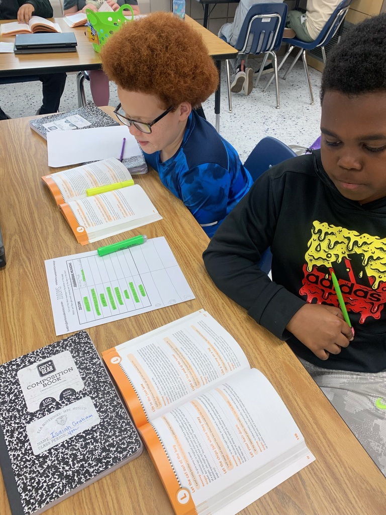 Students in Mrs. Mosley’s ELAclasses worked together to find the meanings and origins of idioms using their Idiom Dictionaries! They are finding out that figurative language can be used to make their writing detailed and creative!