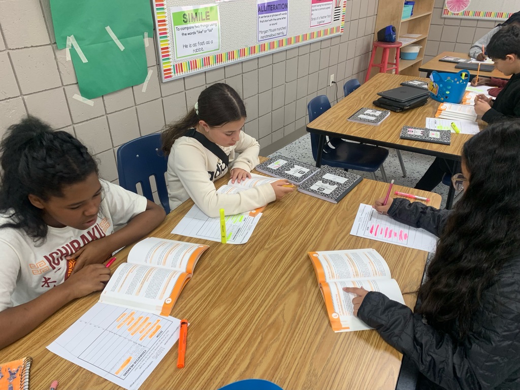 Students in Mrs. Mosley’s ELAclasses worked together to find the meanings and origins of idioms using their Idiom Dictionaries! They are finding out that figurative language can be used to make their writing detailed and creative!